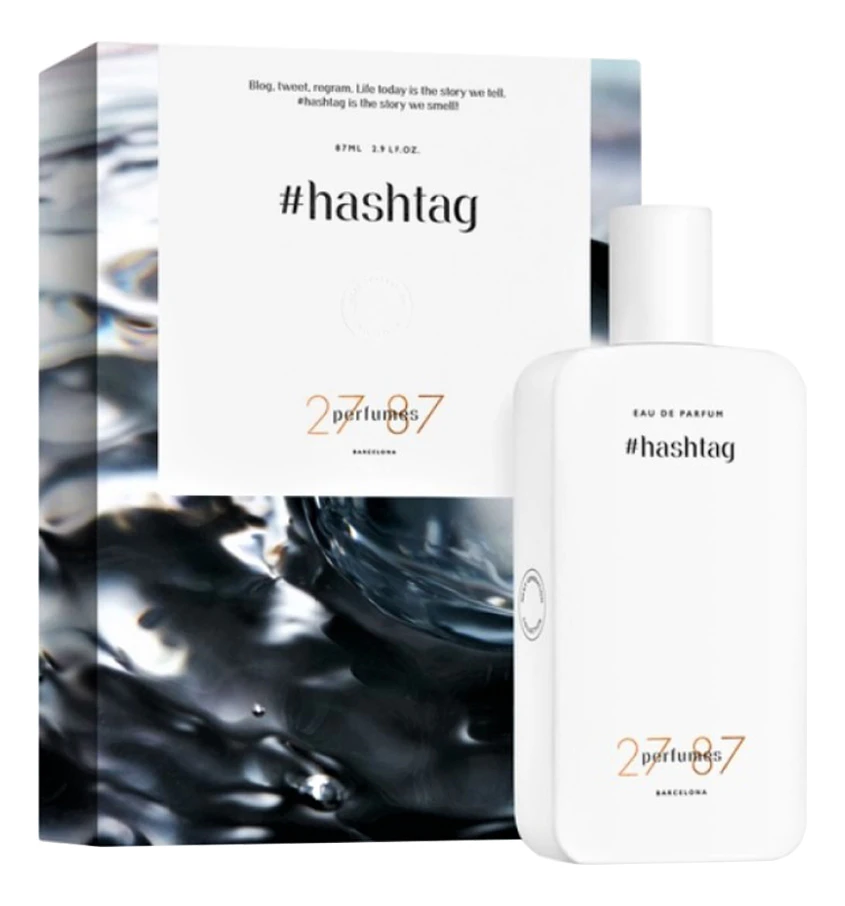 27 87 Perfumes Hashtag парфюмерная вода 87ml