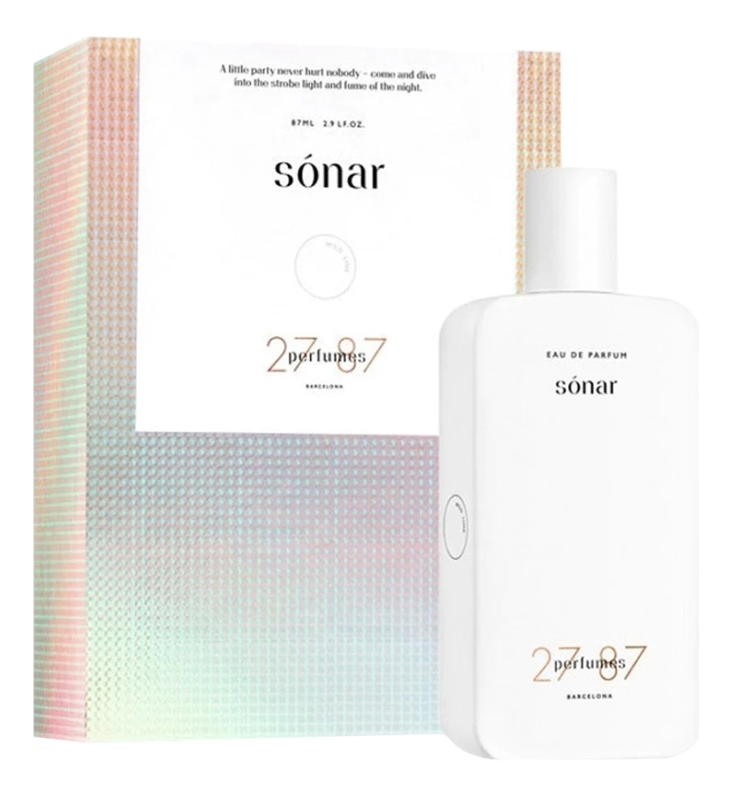 27 87 Perfumes Sonar парфюмерная вода 87ml