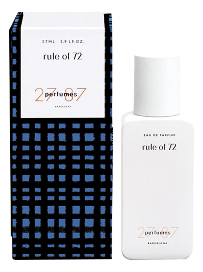 27 87 Perfumes Rule Of 72 парфюмерная вода 27ml