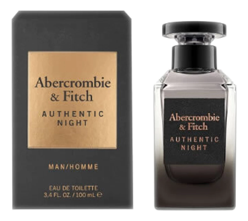 Abercrombie &amp; Fitch Authentic Night Man туалетная вода 100ml