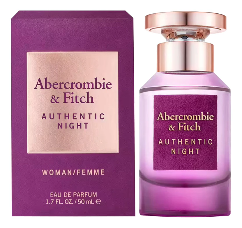 Abercrombie &amp; Fitch Authentic Night Woman парфюмерная вода 50ml