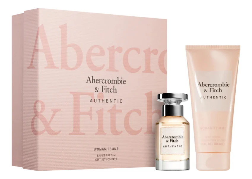 Abercrombie &amp; Fitch Authentic Woman набор п/вода 50ml + лосьон д/тела 200ml