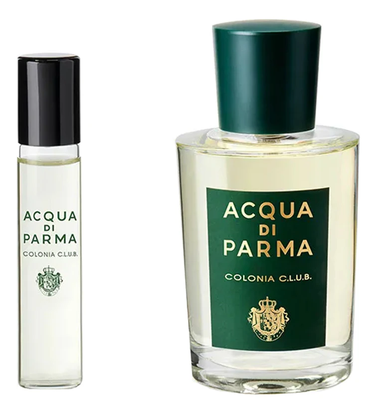 Acqua di Parma Colonia C.L.U.B. набор одеколон 100ml + одеколон 12ml