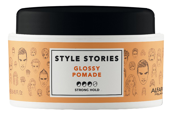 Alfaparf Milano Помада сильной фиксации придающая экстра блеск Style Stories Glossy Pomade 100ml