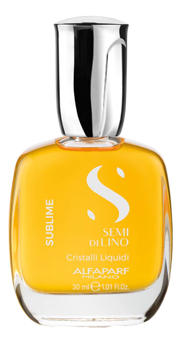Alfaparf Milano Масло против секущихся кончиков придающее блеск Semi Di Lino Sublime Cristalli Liquidi Масло 30ml
