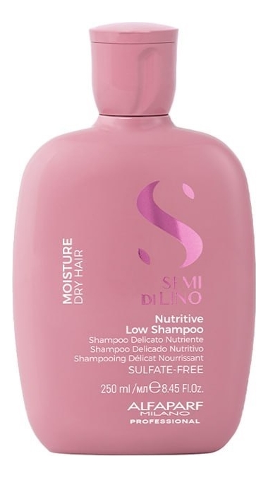 Alfaparf Milano Шампунь для сухих волос Semi Di Lino Moisture Nutritive Low Shampoo Шампунь 250ml