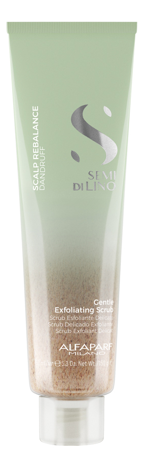 Alfaparf Milano Скраб против перхоти Semi Di Lino Scalp Rebalance Dandruff Gentle Exfolianting Scrub 150ml
