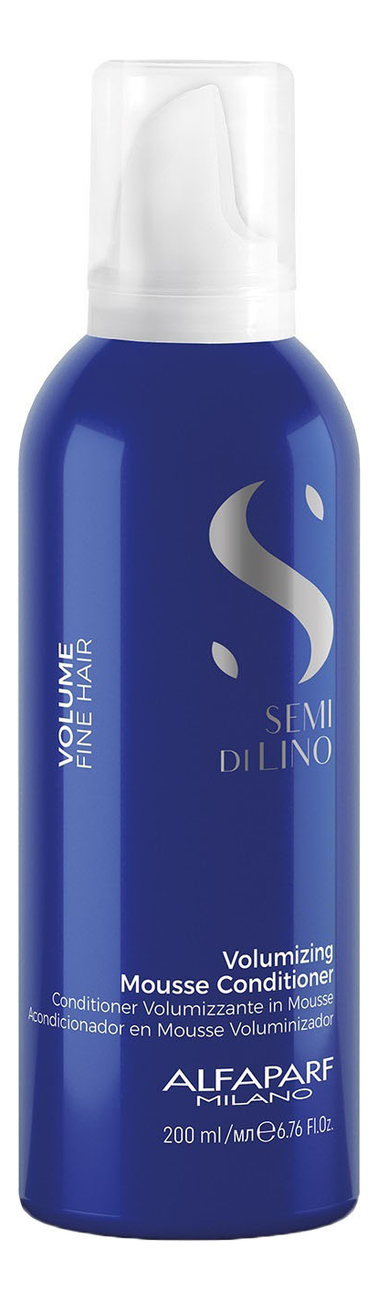 Alfaparf Milano Мусс-кондиционер для придания объема волосам Semi Di Lino Volumizing Mousse Conditioner 200ml