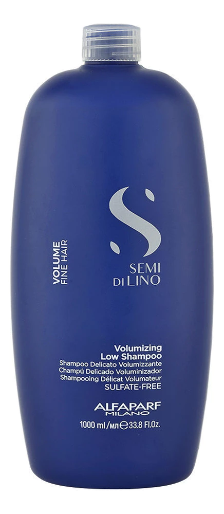 Alfaparf Milano Шампунь для придания объема волосам Semi Di Lino Volumizing Low Shampoo Шампунь 1000ml