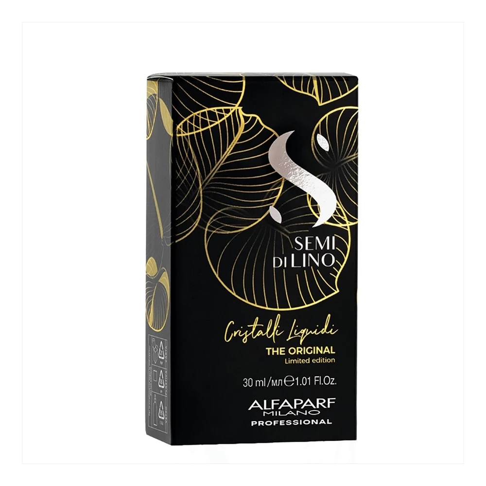 Alfaparf Milano Масло против секущихся кончиков придающее блеск Semi Di Lino Sublime Cristalli Liquidi Масло 30ml Limited Edition
