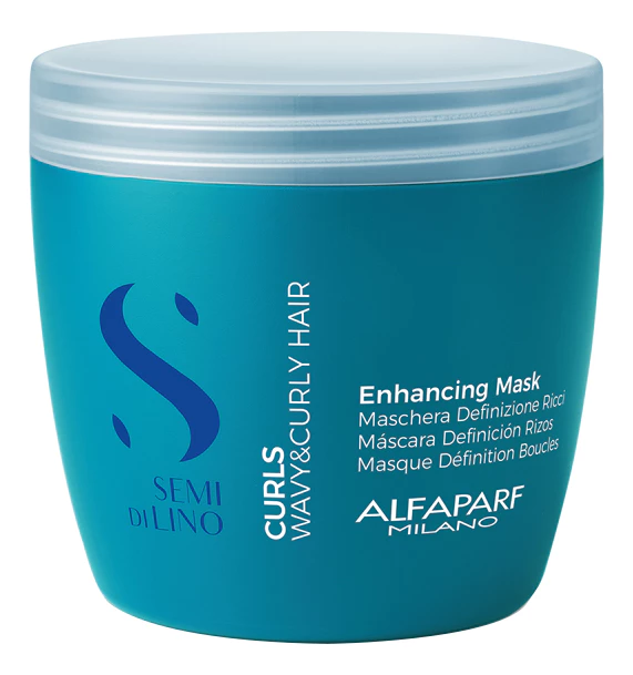 Alfaparf Milano Маска для кудрявых и вьющихся волос Semi Di Lino Curls Enhancing Mask Маска 500ml