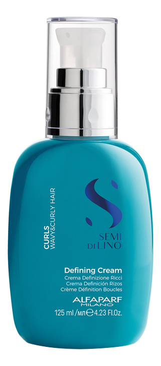 Alfaparf Milano Разделяющий крем для кудрявых и вьющихся волос Semi Di Lino Curls Defining Cream 125ml