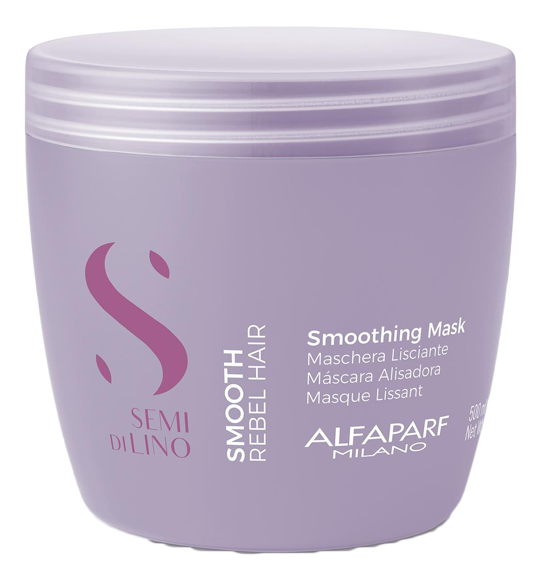 Alfaparf Milano Разглаживающая маска для непослушных волос Semi Di Lino Smooth Smoothing Mask Маска 200ml