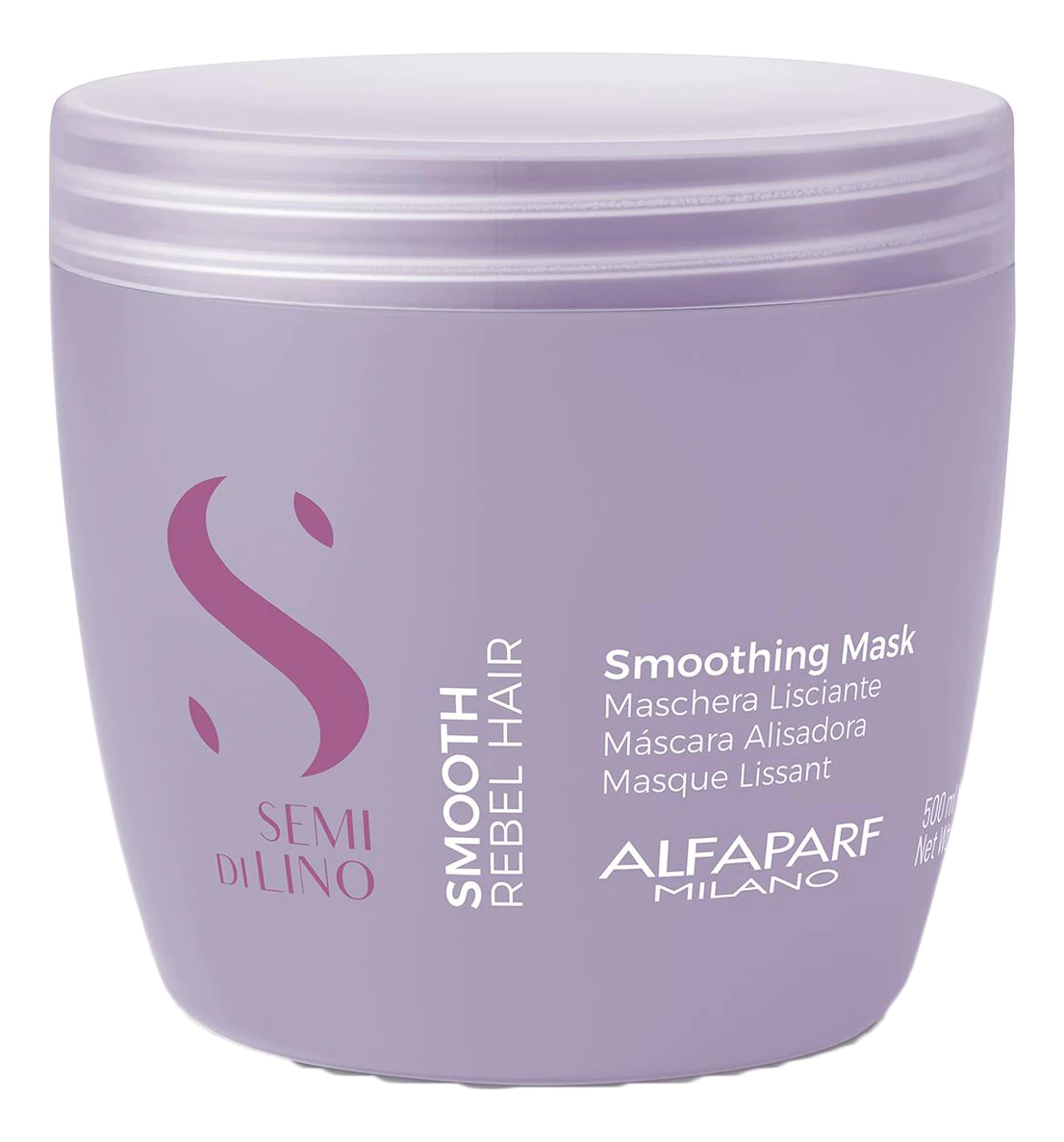 Alfaparf Milano Разглаживающая маска для непослушных волос Semi Di Lino Smooth Smoothing Mask Маска 500ml