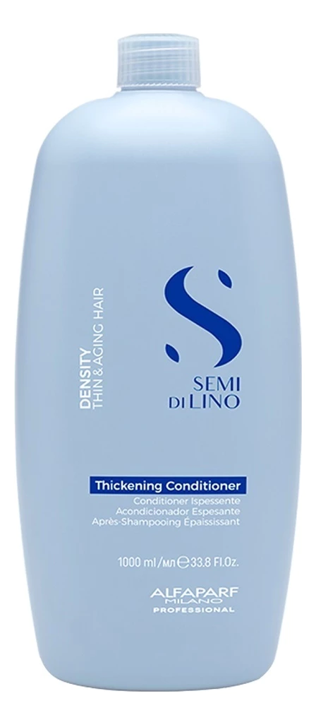 Alfaparf Milano Кондиционер для густоты волос Semi Di Lino Density Thickening Conditioner Кондиционер 1000ml