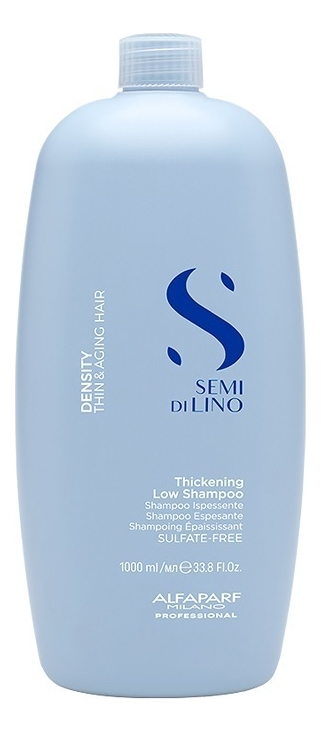Alfaparf Milano Шампунь для густоты волос Semi Di Lino Density Thickening Low Shampoo Шампунь 250ml