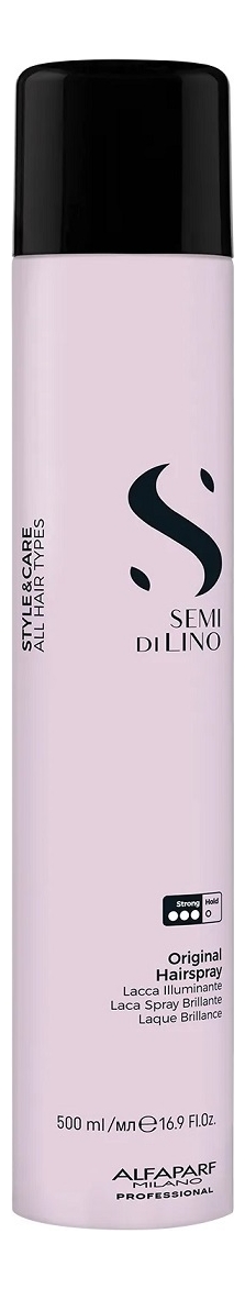 Alfaparf Milano Лак для волос сильной фиксации SDL Style Original Hairspray Лак 300ml