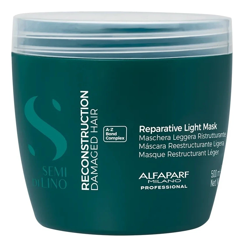 Alfaparf Milano Маска для поврежденных и тонких волос SDL Reconstruction Reparative Light Мask Маска 500ml