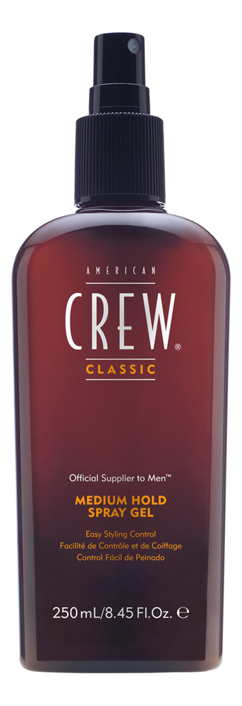 American Crew Спрей-гель для волос Classic Medium Hold Spray Gel 250ml