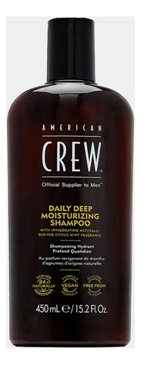 American Crew Шампунь для ежедневного ухода Daily Deep Moisturizing Shampoo Шампунь 450ml