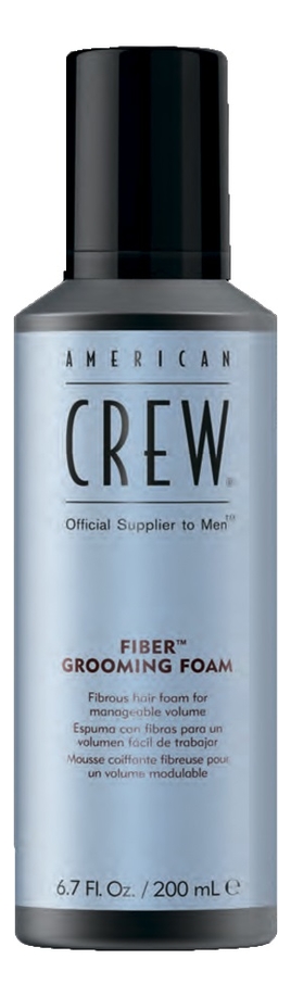 American Crew Пена для укладки волос Fiber Grooming Foam 200ml