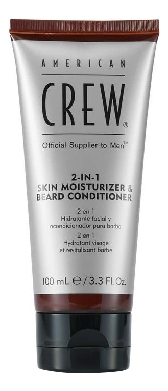 American Crew Кондиционер для бороды и увлажняющее средство для кожи 2 в 1 Skin Moisturizer &amp; Beard Conditioner 100ml