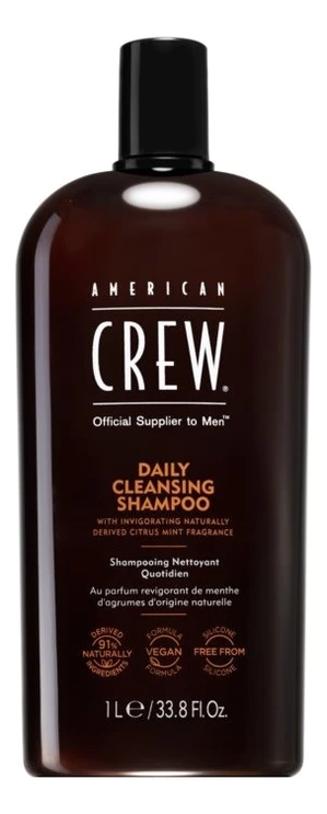 American Crew Ежедневный очищающий шампунь для волос Daily Cleansing Shampoo Шампунь 1000ml