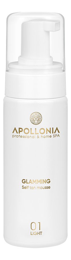 APOLLONIA Мусс-автозагар для тела Glamming Self Tan Mousse 150ml 01 Light