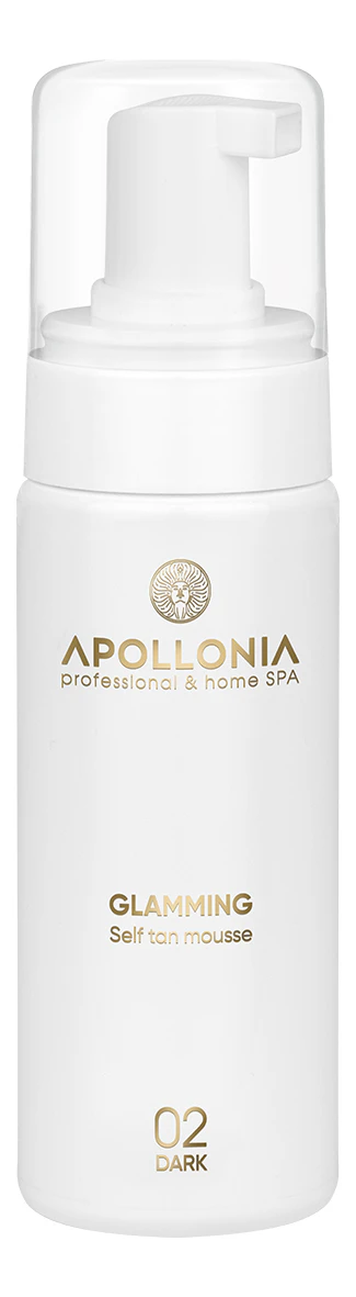 APOLLONIA Мусс-автозагар для тела Glamming Self Tan Mousse 150ml 02 Dark