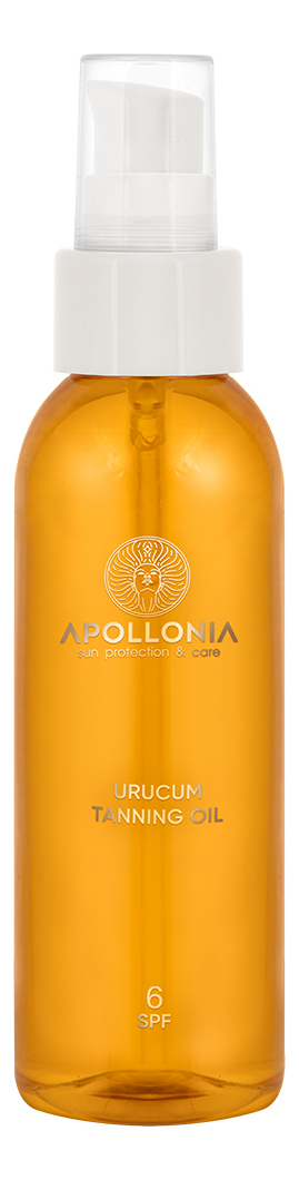 APOLLONIA Масло для загара Urucum Tanning Oil SPF6 100ml