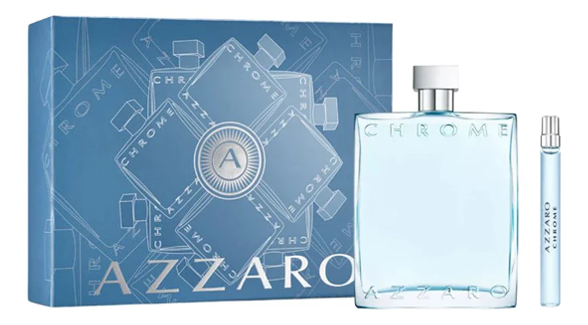 Azzaro Chrome набор т/вода 200ml + т/вода 10ml