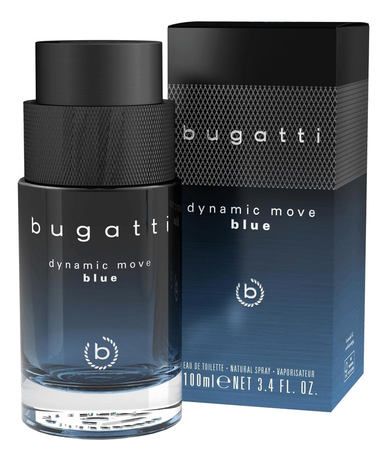 Bugatti Dynamic Move Blue туалетная вода 100ml