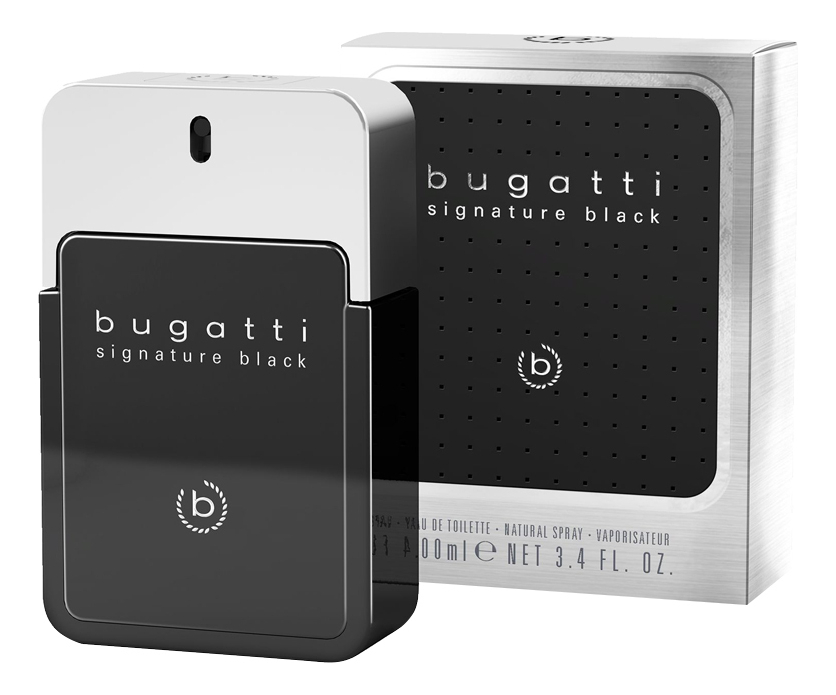 Bugatti Signature Black туалетная вода 100ml