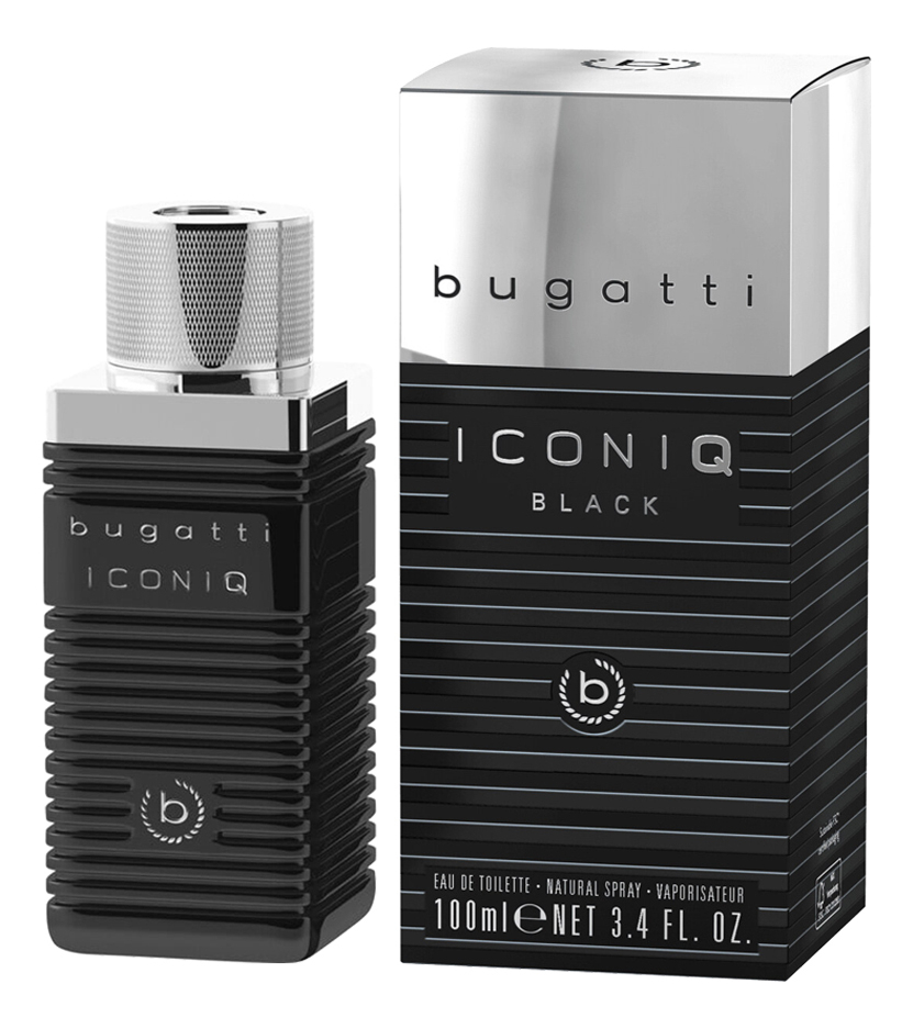 Bugatti IconiQ Black туалетная вода 100ml