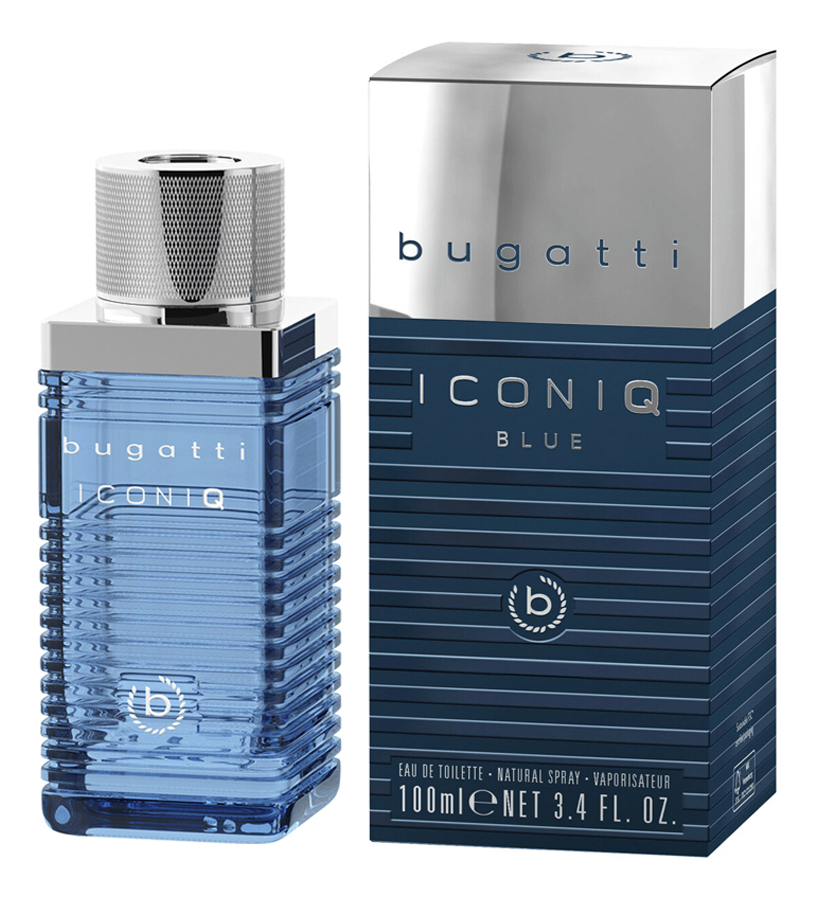 Bugatti IconiQ Blue туалетная вода 100ml