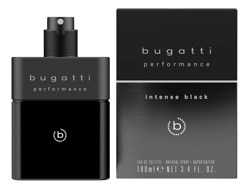 Bugatti Intense Black туалетная вода 100ml