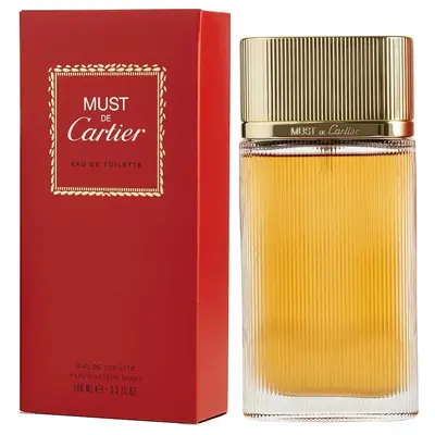 cartier must de cartier toilette 100