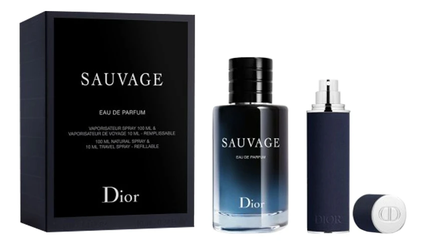 Christian Dior Sauvage Eau De Parfum набор п/вода 100ml + п/вода 10ml