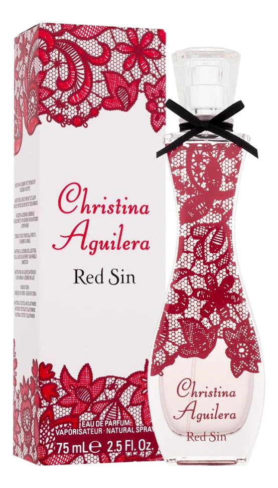 Christina Aguilera Red Sin парфюмерная вода 75ml