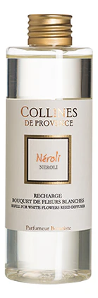 Collines de Provence Наполнитель для диффузора Fleurs Blanches 200ml Neroli