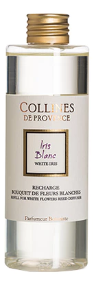 Collines de Provence Наполнитель для диффузора Fleurs Blanches 200ml White Iris