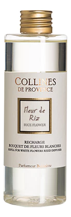 Collines de Provence Наполнитель для диффузора Fleurs Blanches 200ml Rice Flower