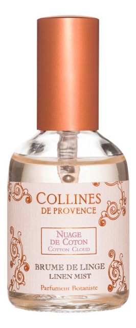 Collines de Provence Ароматический cпрей для белья Secret dArmoire 50ml Rice Powder