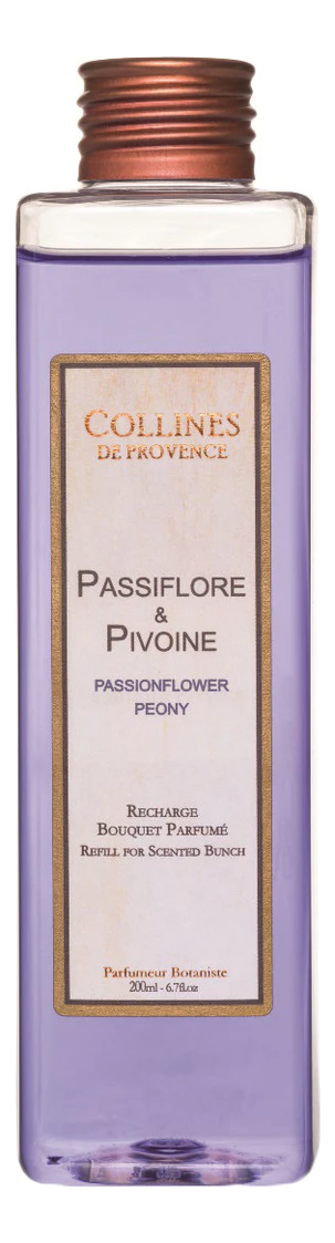 Collines de Provence Наполнитель для диффузора Accords Parfumes 200ml Passionflower-Peony
