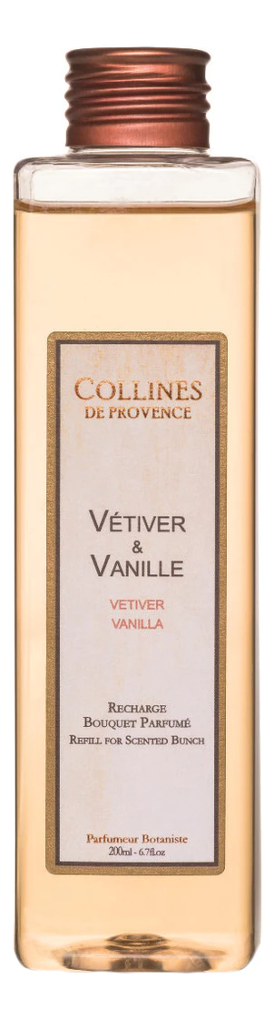 Collines de Provence Наполнитель для диффузора Accords Parfumes 200ml Vetiver-Vanilla