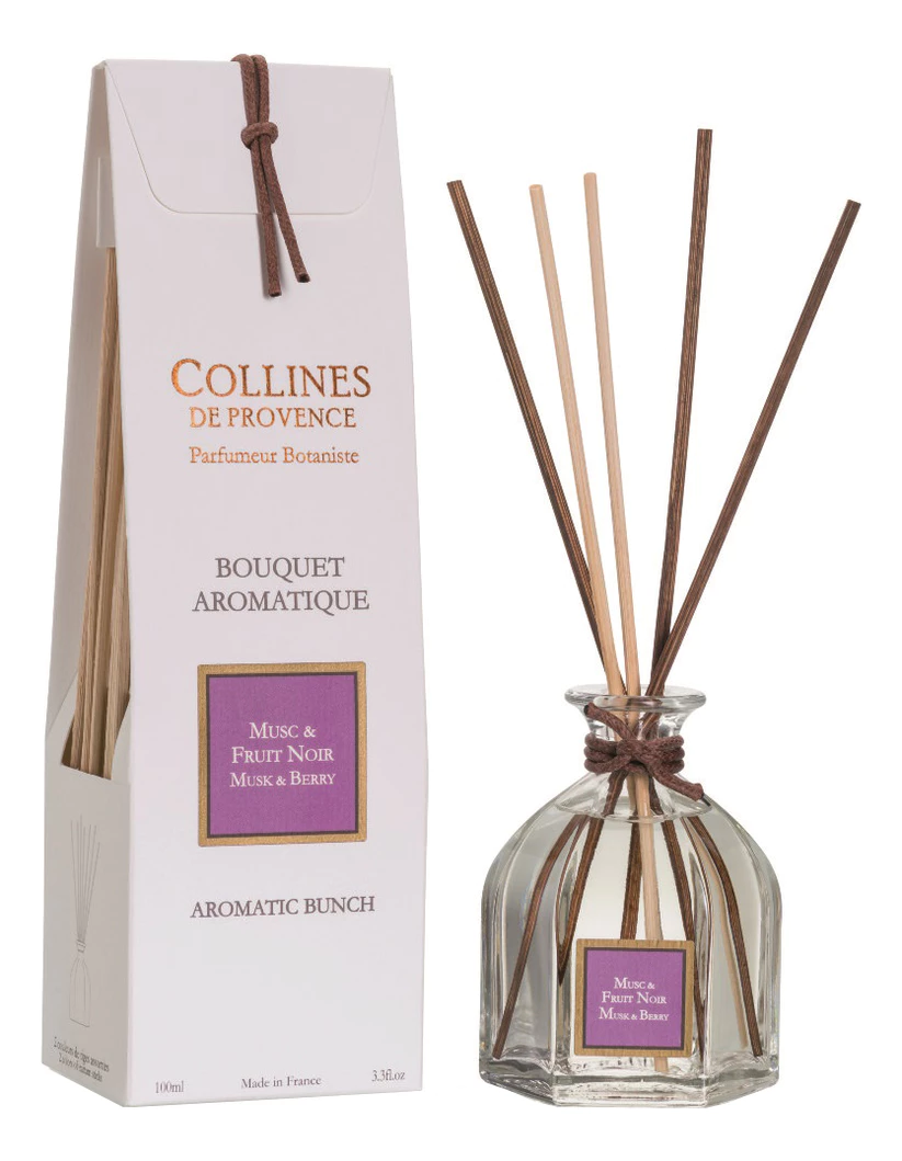 Collines de Provence Диффузор Les Naturelles 100ml Musk &amp; Berry