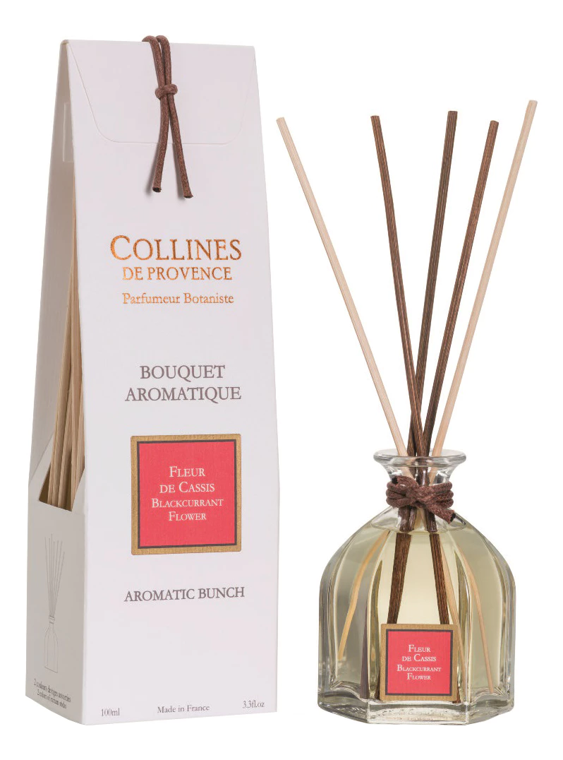 Collines de Provence Диффузор Les Naturelles 100ml Blackcurrant Flower