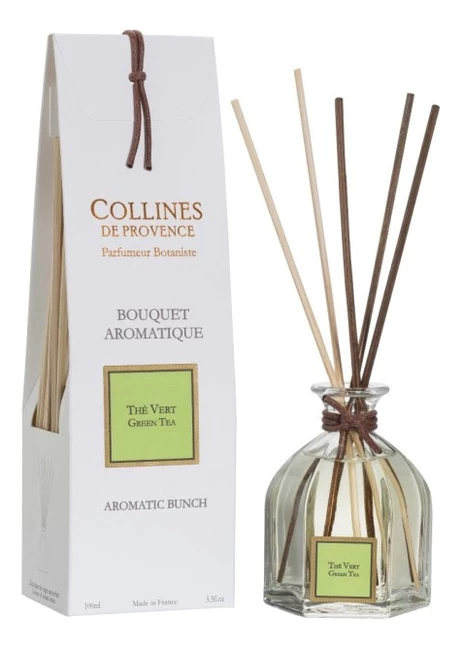 Collines de Provence Диффузор Les Naturelles 100ml Green Tea