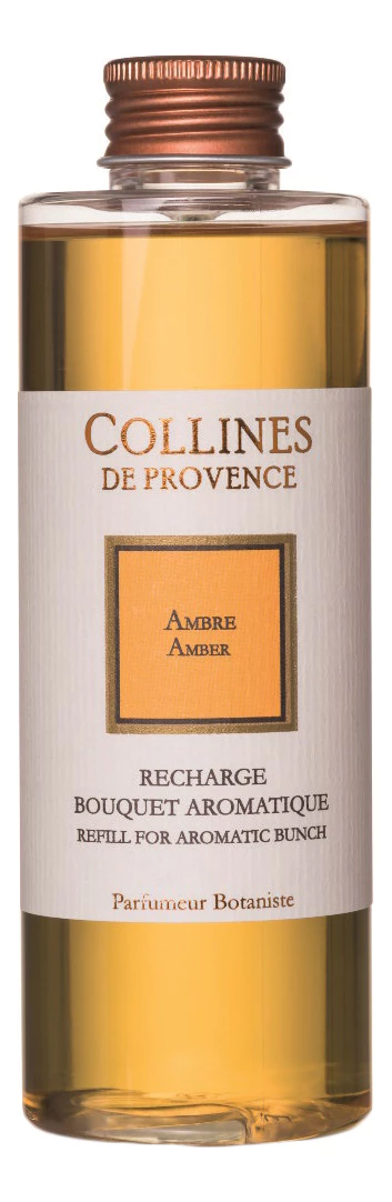 Collines de Provence Наполнитель для диффузора Les Naturelles 200ml Amber