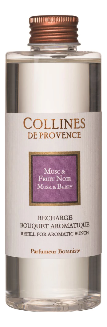 Collines de Provence Наполнитель для диффузора Les Naturelles 200ml Musk &amp; Berry